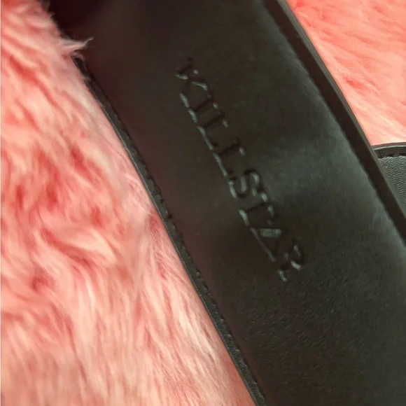 KILLSTAR Black Studded 3 Ring Belt S/M - Picture 3 of 4